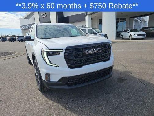 Summit White 2026 GMC Acadia Elevation