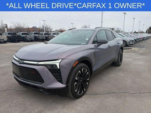 Galaxy Gray Metallic 2025 Chevrolet Blazer EV RS