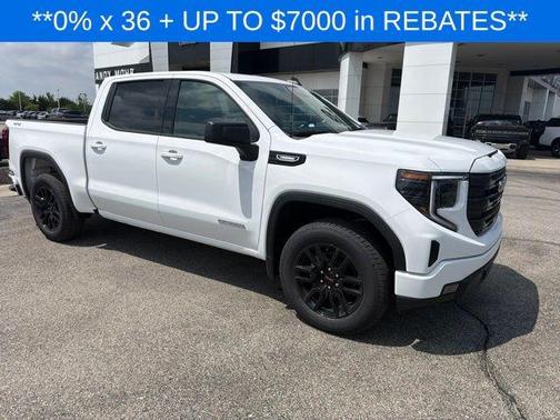 Summit White 2026 GMC Sierra 1500 Elevation