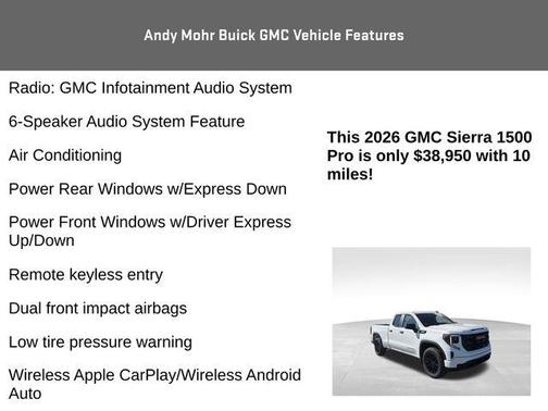 2026 GMC Sierra 1500 Pro