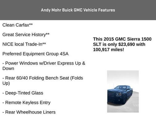 2015 GMC Sierra 1500 SLT