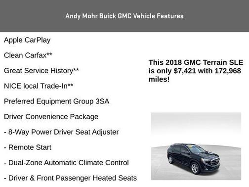 2018 GMC Terrain SLE