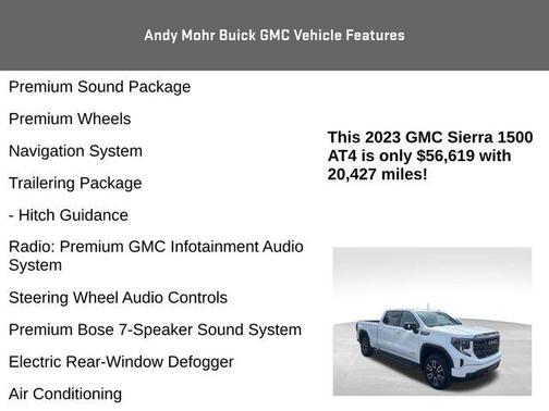 2023 GMC Sierra 1500 AT4