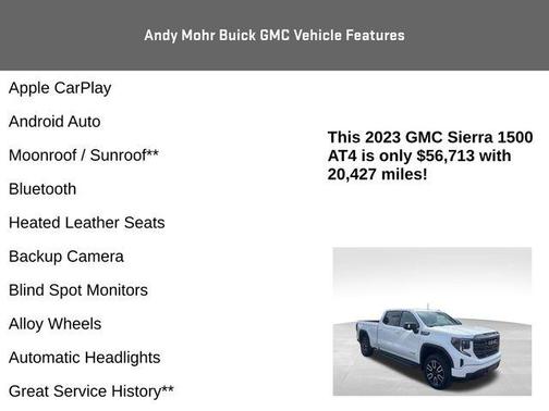 2023 GMC Sierra 1500 AT4