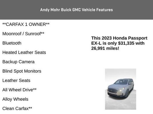 2023 Honda Passport EX-L