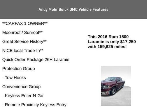 2016 RAM 1500 Laramie