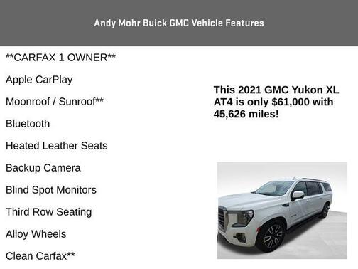 2021 GMC Yukon XL AT4