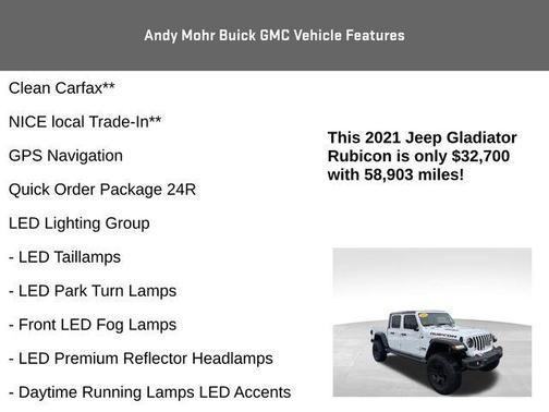 2021 Jeep Gladiator Rubicon