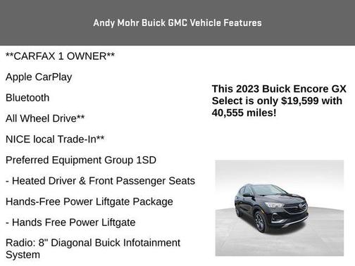 2023 Buick Encore GX Select