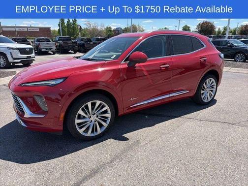 Red 2026 Buick Envision Avenir