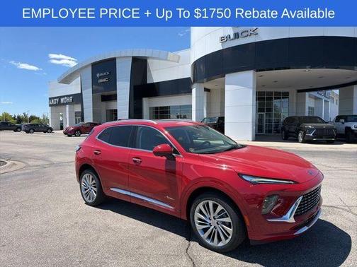 Red 2026 Buick Envision Avenir