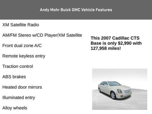 2007 Cadillac CTS Base