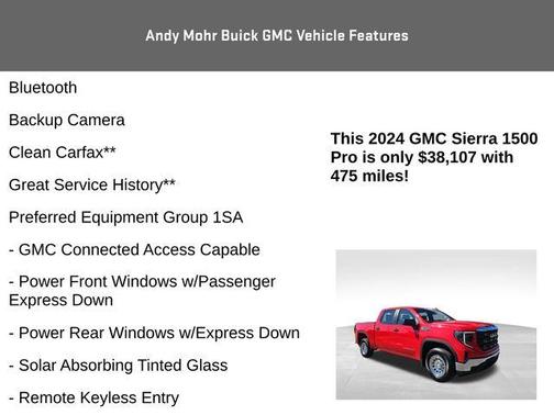 2024 GMC Sierra 1500 Pro