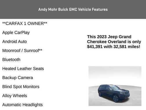 2023 Jeep Grand Cherokee Overland