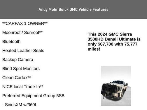 2024 GMC Sierra 3500 Denali Ultimate