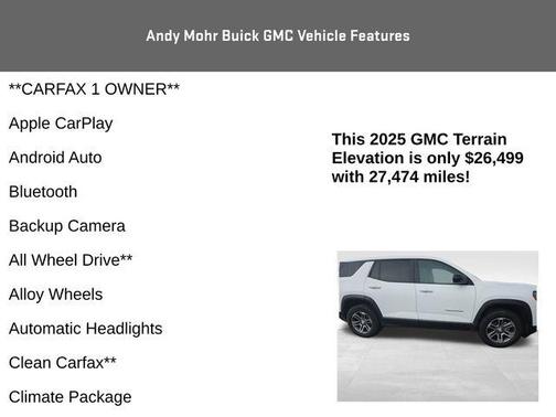 2025 GMC Terrain Elevation