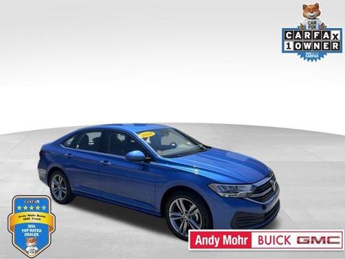 Rising Blue Metallic 2024 Volkswagen Jetta 1.5T SE