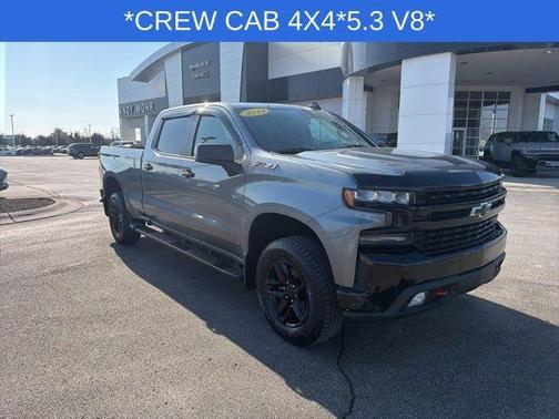 Shadow Gray Metallic 2019 Chevrolet Silverado 1500 LT Trail Boss