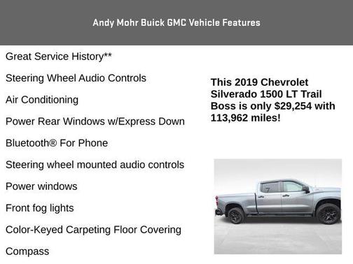 2019 Chevrolet Silverado 1500 LT Trail Boss