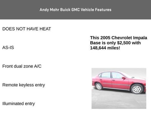 2005 Chevrolet Impala Base