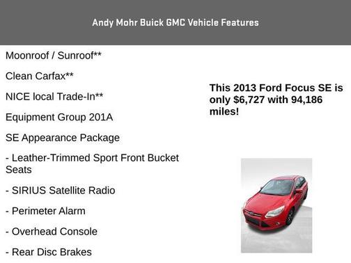 2013 Ford Focus SE