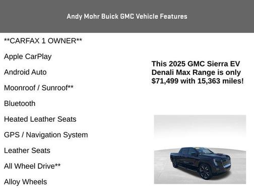 2025 GMC Sierra EV Denali