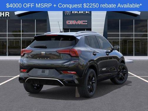 Ebony Twilight Metallic 2026 Buick Encore GX Sport Touring