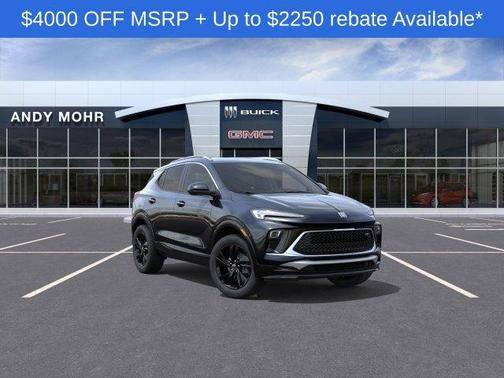 Ebony Twilight Metallic 2026 Buick Encore GX Sport Touring
