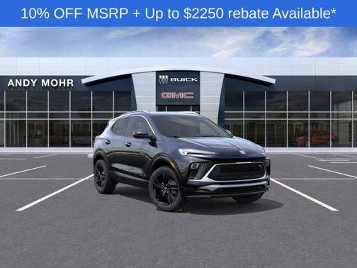 Ebony Twilight Metallic 2026 Buick Encore GX Sport Touring