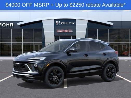 Ebony Twilight Metallic 2026 Buick Encore GX Sport Touring