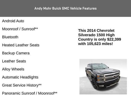 2014 Chevrolet Silverado 1500 High Country