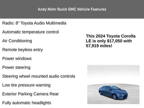 2024 Toyota Corolla LE