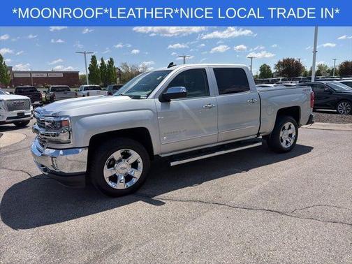 Silver Ice Metallic 2017 Chevrolet Silverado 1500 LTZ