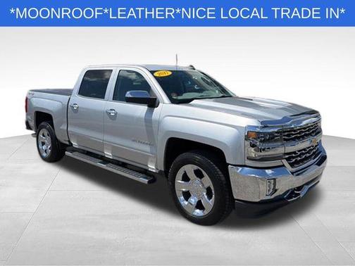 Silver Ice Metallic 2017 Chevrolet Silverado 1500 LTZ