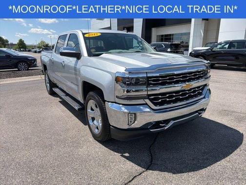 Silver Ice Metallic 2017 Chevrolet Silverado 1500 LTZ
