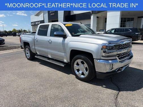 Silver Ice Metallic 2017 Chevrolet Silverado 1500 LTZ