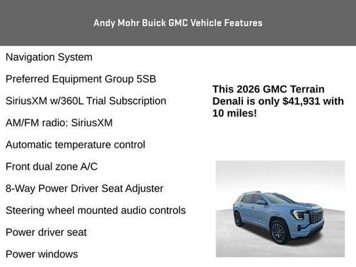 2026 GMC Terrain Denali