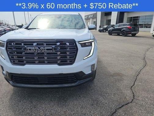 Glacier White 2026 GMC Acadia DENALI ULTIMATE