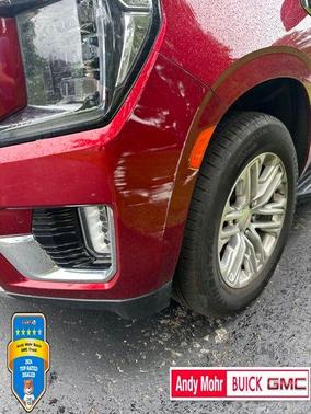 Volcanic Red 2023 GMC Yukon SLT