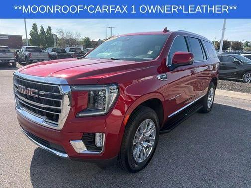 Volcanic Red 2023 GMC Yukon SLT