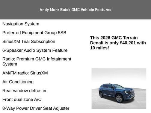 2026 GMC Terrain Denali