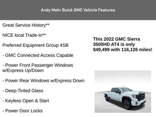 2022 GMC Sierra 3500 AT4