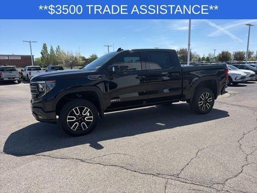 Onyx Black 2026 GMC Sierra 1500 AT4