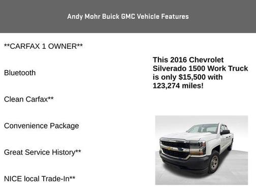 2016 Chevrolet Silverado 1500 WT