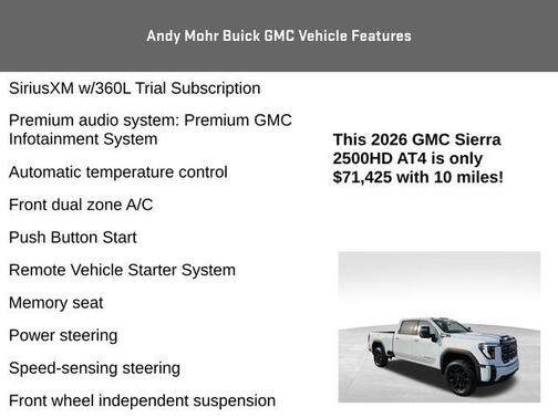 2026 GMC Sierra 2500 AT4