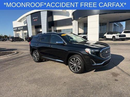 Ebony Twilight Metallic 2019 GMC Terrain Denali