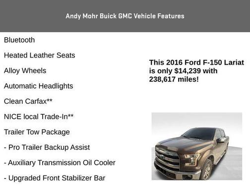 2016 Ford F-150 Lariat