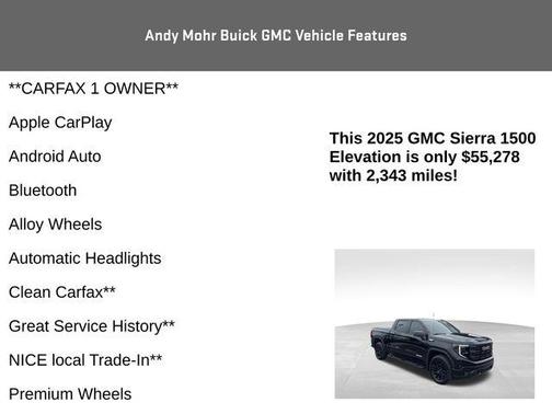 2025 GMC Sierra 1500 Elevation
