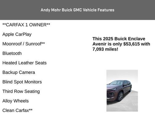 2025 Buick Enclave Avenir