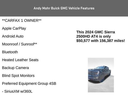 2024 GMC Sierra 2500 AT4